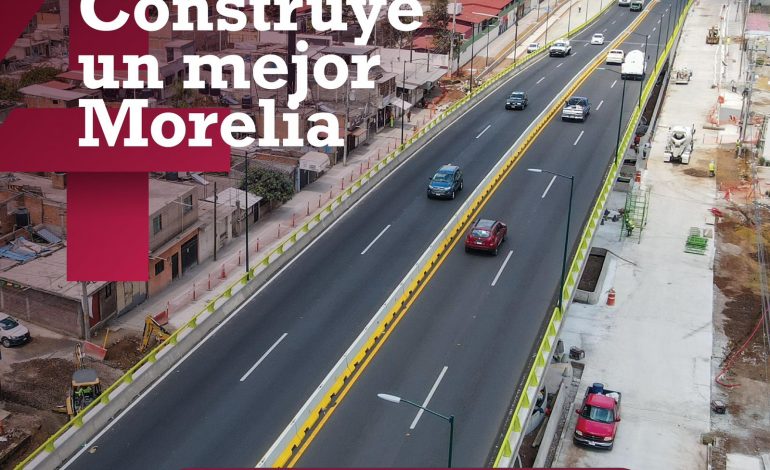Con inversión histórica de 9 mil mdp, Bedolla transforma Morelia