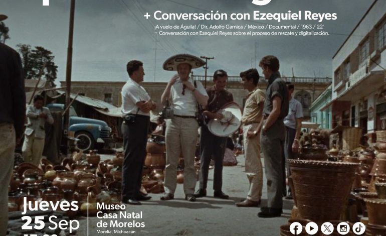 Secum proyectará documental restaurado “¡A vuelo de Águila!”