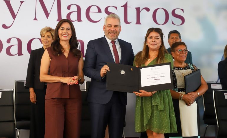 Michoacán logra avance histórico en educación: Gabriela Molina