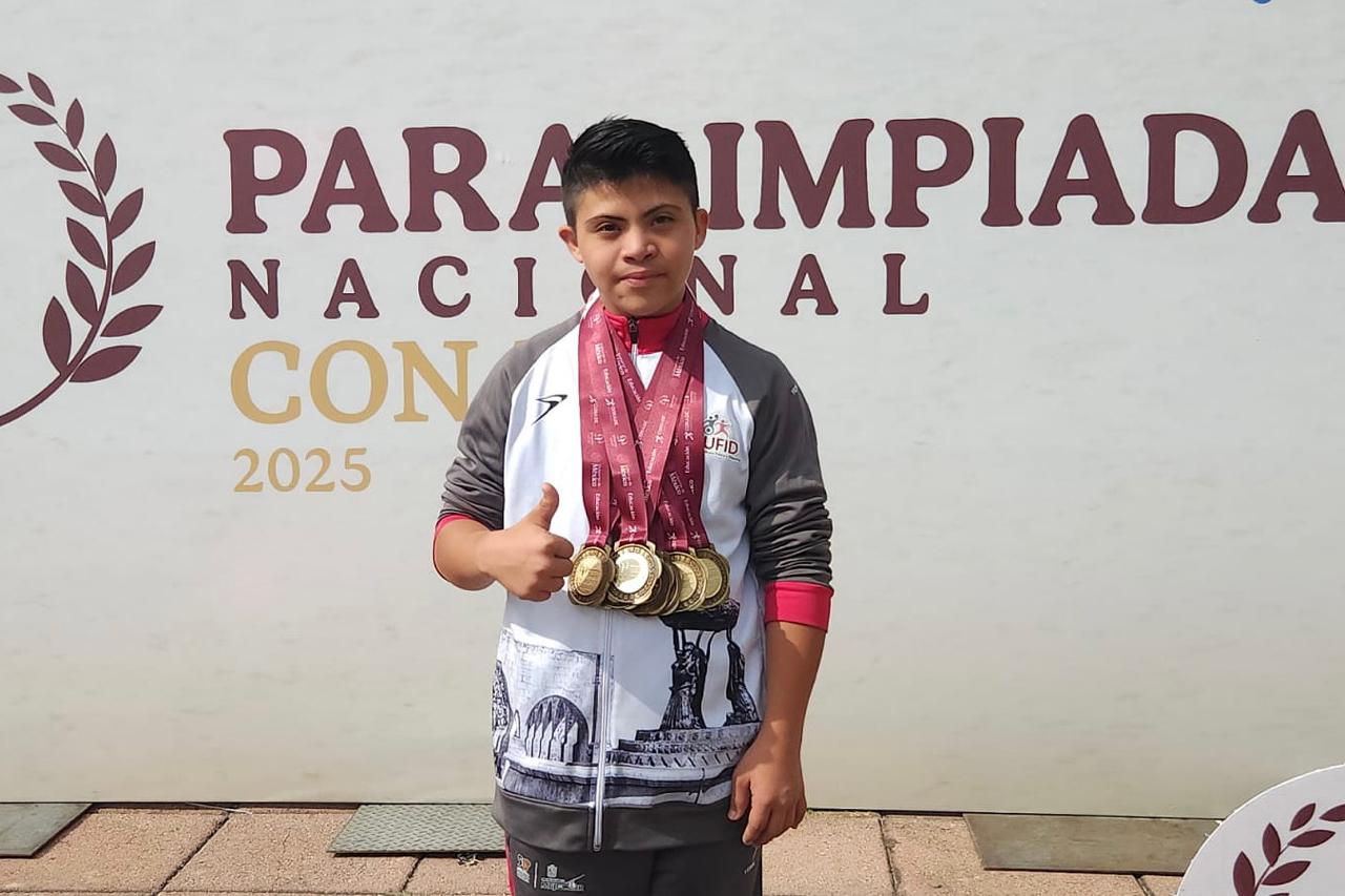 Michoacán logra récord histórico en paranatación con 52 medallas: Cecufid