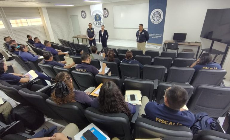Inicia Fiscalía General curso “Competencias Básicas del Policía de Investigación”