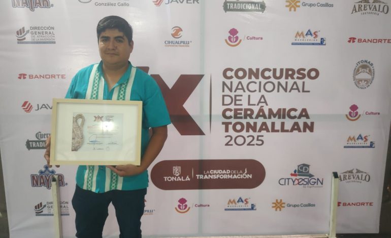 Artesano de Capula obtiene premio en concurso nacional de cerámica: Casart
