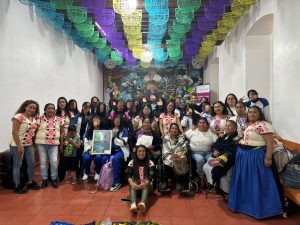 CJIM Uruapan sostiene encuentro con mujeres de Cherán en el marco del Día Internacional de la Mujer Indígena