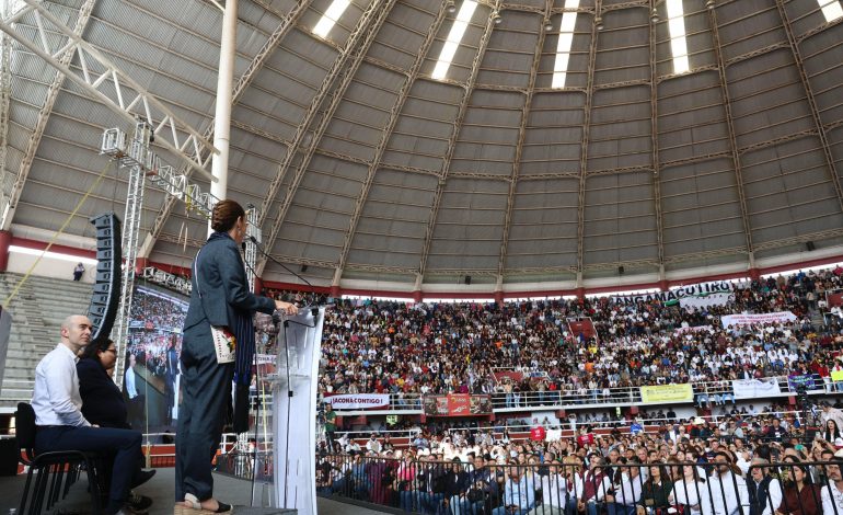 FIN DE SEMANA HISTÓRICO: 100 MIL PERSONAS RECIBIERON A LA PRESIDENTA CLAUDIA SHEINBAUM EN PUEBLA, TLAXCALA, HIDALGO, SAN LUIS POTOSÍ, QUERÉTARO, MICHOACÁN Y EL ESTADO DE MÉXICO