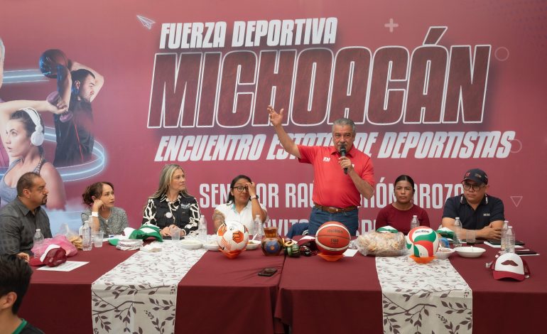 Blindar recursos e inversión en infraestructura, propuestas de Morón para potenciar al deporte