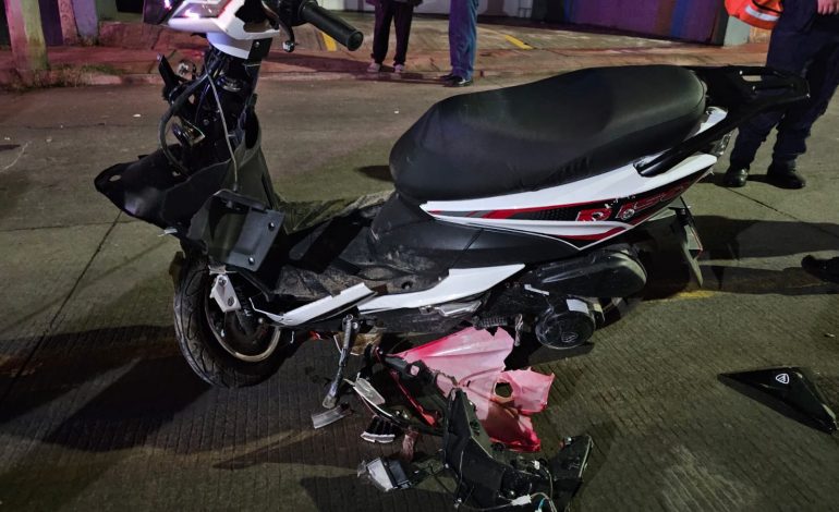 Motociclista Lesionado tras Caída en Zitácuaro