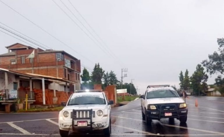 Dos jóvenes resultaron lesionados  tras accidente vial en Irimbo.