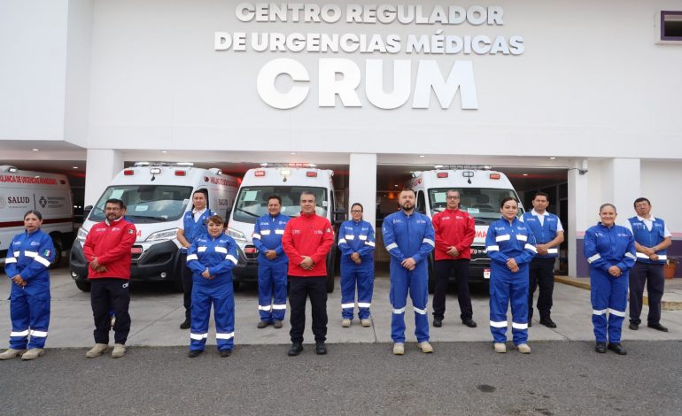 SSM despliega operativo médico para los festejos patrios en Morelia