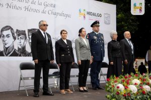 ​Jeovana Alcántar, encabezó el acto cívico luctuoso para conmemorar el CLXXVIII Aniversario de la Gesta Heroica de los Niños Héroes de Chapultepec.