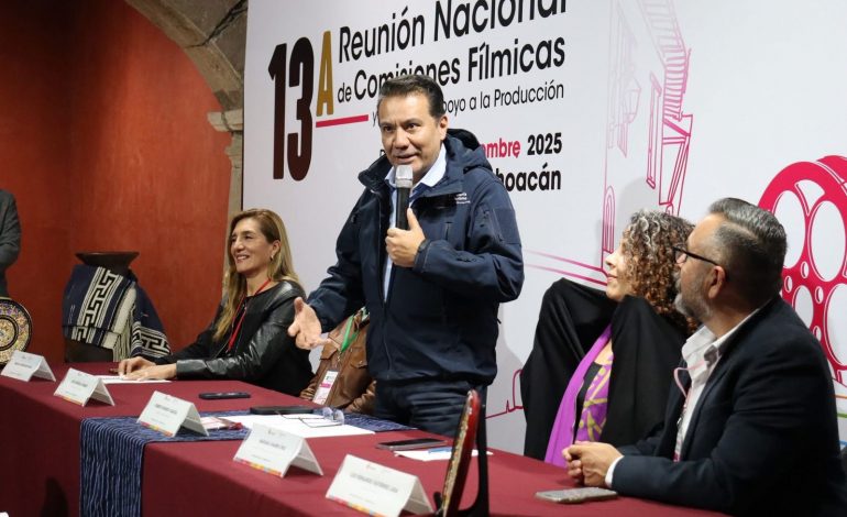 La pantalla se encendió en Michoacán, con la Reunión Nacional de Comisiones Fílmicas: Sectur