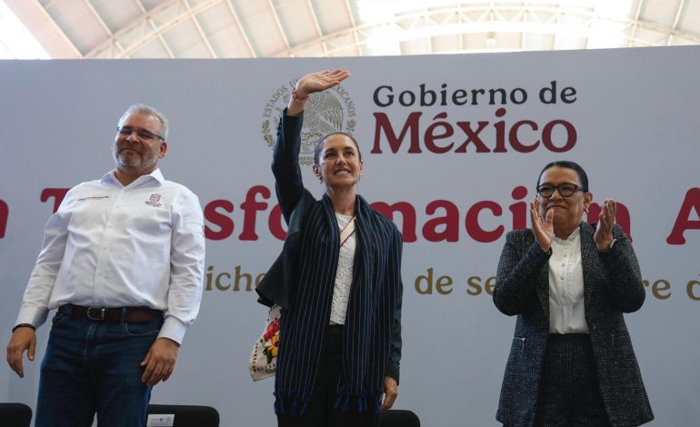 EN MÉXICO, EN 6 AÑOS, SALIERON DE LA POBREZA 13.5 MILLONES DE PERSONAS, UNA NOTICIA QUE CIMBRÓ AL MUNDO: PRESIDENTA CLAUDIA SHEINBAUM