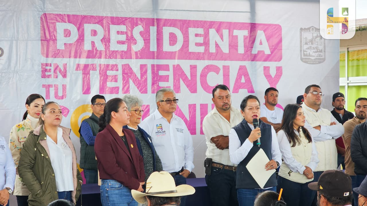 Presidenta Municipal acerca los servicios del Ayuntamiento a la Tenencia de Morelos