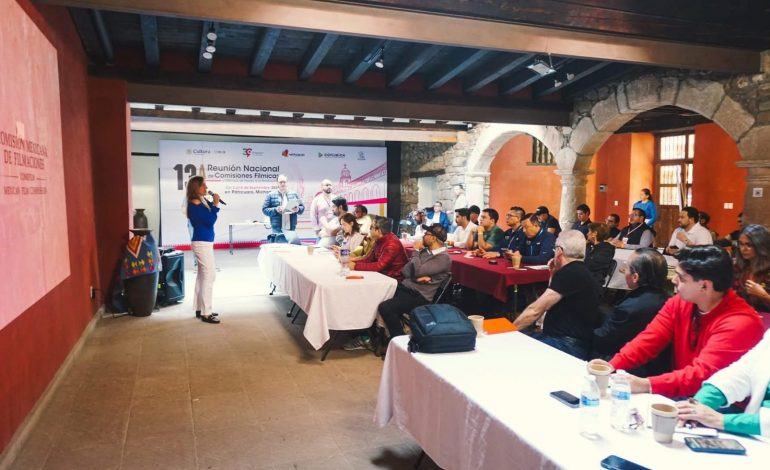 El cine se vive en Michoacán, comisiones fílmicas del país se adentran al estado: Sectur