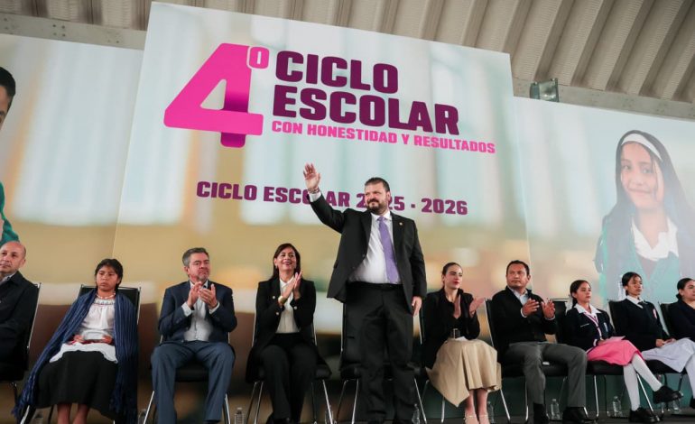 Con educación, la transformación de Michoacán en marcha; arranca el ciclo escolar 2025-2026: Segob