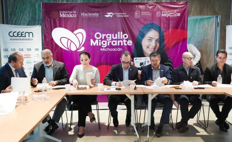Semigrante fortalece iniciativa Orgullo Migrante en colaboración con empresarios estatales