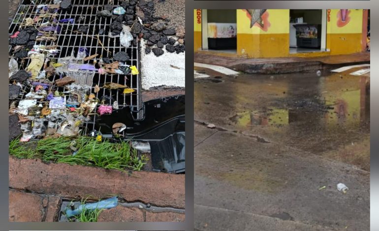 Tromba Azota Ciudad Hidalgo: Inundaciones y Daños, la Basura y Escombros Agravan la Crisis: Protección Civil.