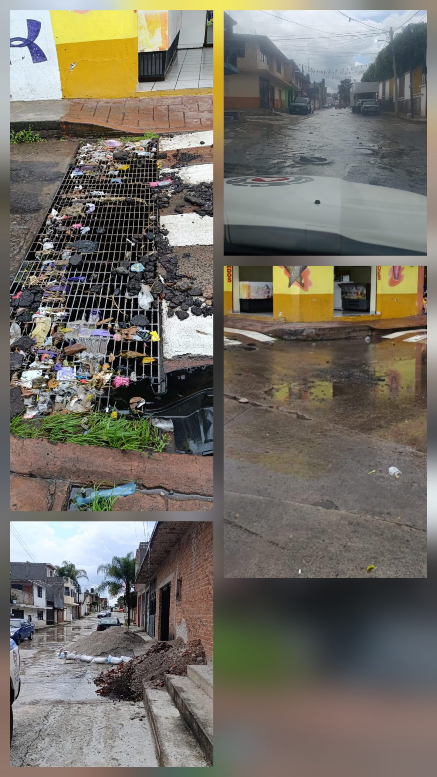 Tromba Azota Ciudad Hidalgo: Inundaciones y Daños, la Basura y Escombros Agravan la Crisis: Protección Civil.