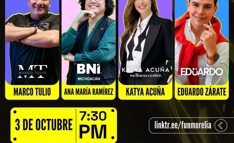 Del fracaso al éxito: Sedeco invita a una nueva edición de FuckUp Nights Morelia