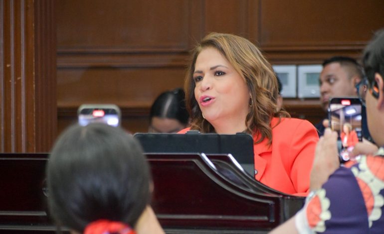 Fabiola Alanís: en Michoacán no habrá tregua ni complicidad con la extorsión