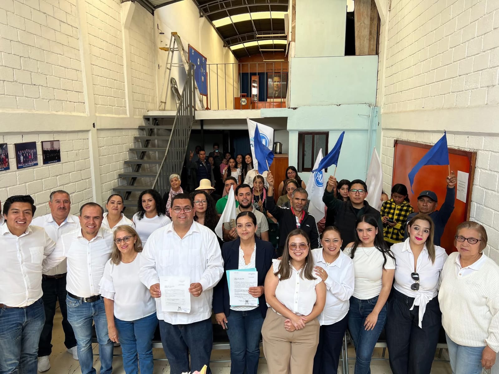 Juan Pablo Herrera se registra como aspirante a la Presidencia del PAN en Hidalgo