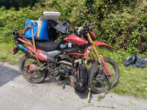 Jornada de Accidentes en motocicleta en Zitácuaro