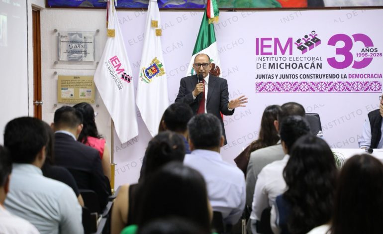 IEM inaugura ciclo de pláticas sobre el impacto de la tecnología en el sistema electoral y legal