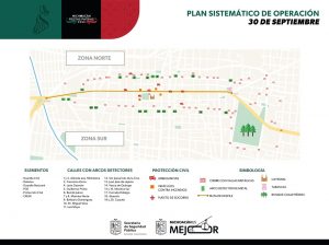 Habrá 20 accesos para el desfile del 30 de septiembre en Morelia: SSP