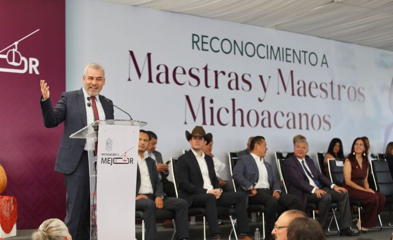 Más de un millón de sueños en marcha; Michoacán va por cuarto ciclo escolar completo: Bedolla