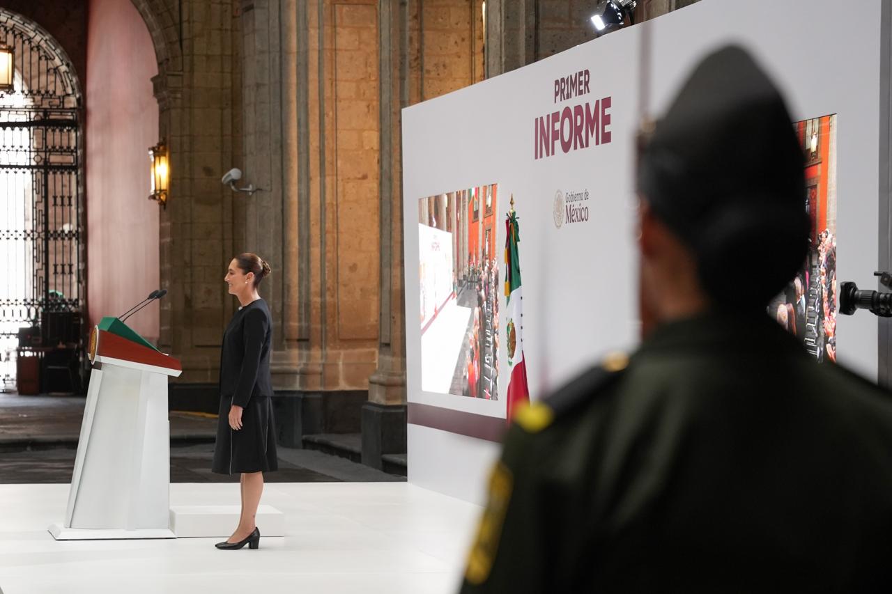 VAMOS BIEN Y VAMOS A IR MEJOR: PRESIDENTA CLAUDIA SHEINBAUM EN SU PRIMER INFORME DE GOBIERNO