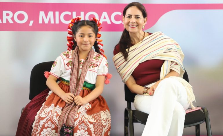 Se fortalecen escuelas indígenas con programas Jalo a Estudiar y Pinto Mi Escuela: Gabriela Molina