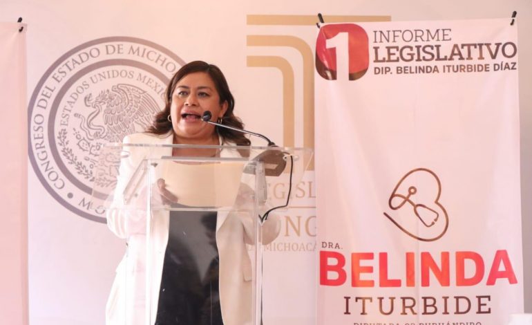Diputadas Belinda Iturbide y Jaqueline Avilés entregan sus informes legislativos