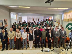 Directora de Conalep Norma Santillan rinde cuentas ante la comunidad.
