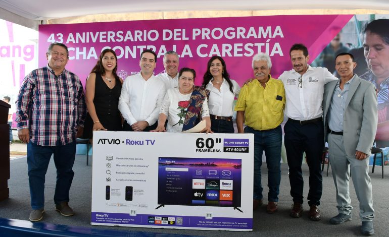 Michoacán celebra 43 años de lucha contra la carestía con nueva inversión: Sedeco