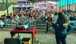 Continúa FGE con acciones de prevención de la violencia en la región de Uruapan