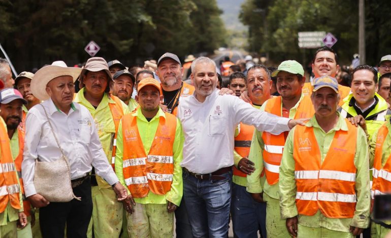 Michoacán construye como nunca; invertidos 40 mil mdp en obra pública: Bedolla