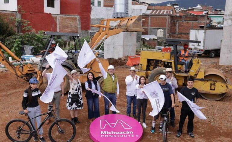 Arranca Bedolla construcción de skatepark en Uruapan; será el más grande de Michoacán