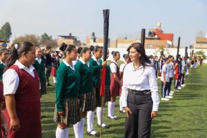 Participarán más de 4 mil 200 estudiantes en el desfile cívico-militar: Gabriela Molina