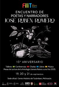 Tacámbaro celebra 10 años del Encuentro de Poetas y Narradores “José Rubén Romero”: Secum