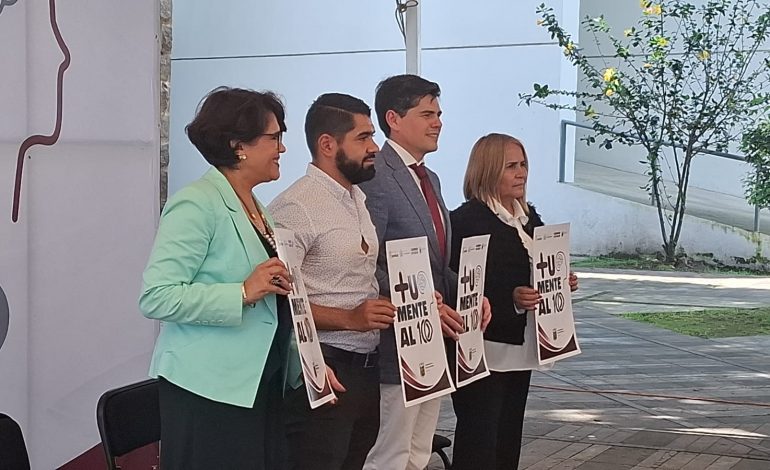 “Acciona tu Mente al 100”: Zitácuaro lanza estrategia integral para fortalecer la salud emocional