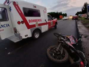 Joven de 23 años muere en accidente de motocicleta en la carretera Zitácuaro-Morelia.