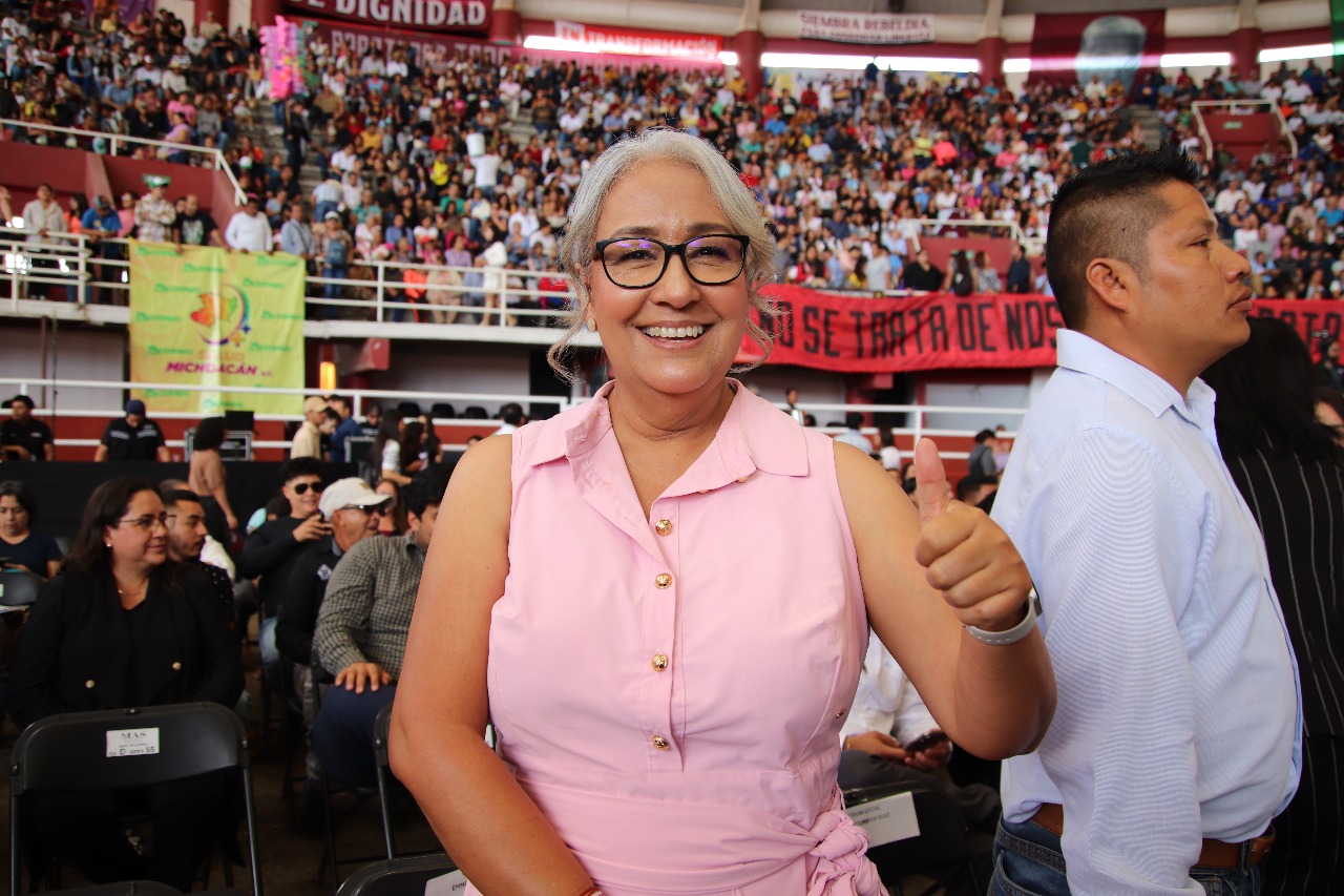 Emma Rivera destaca avance democrático en el Congreso y convoca a ciudadanía de Zitácuaro a su informe legislativo