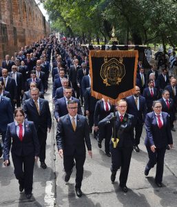 La fuerza de las y los nicolaitas se hizo presente en el desfile cívico con motivo del 215 aniversario del inicio de la Independencia de México 