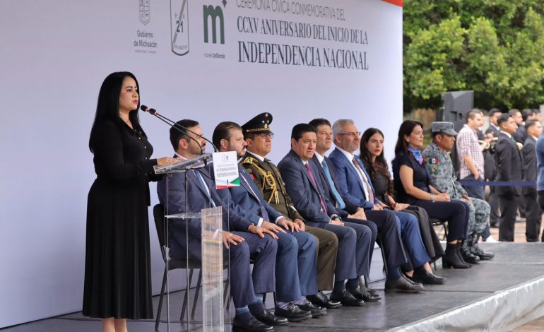 Llama Gladyz Butanda a honrar legado de heroínas y héroes independentistas.