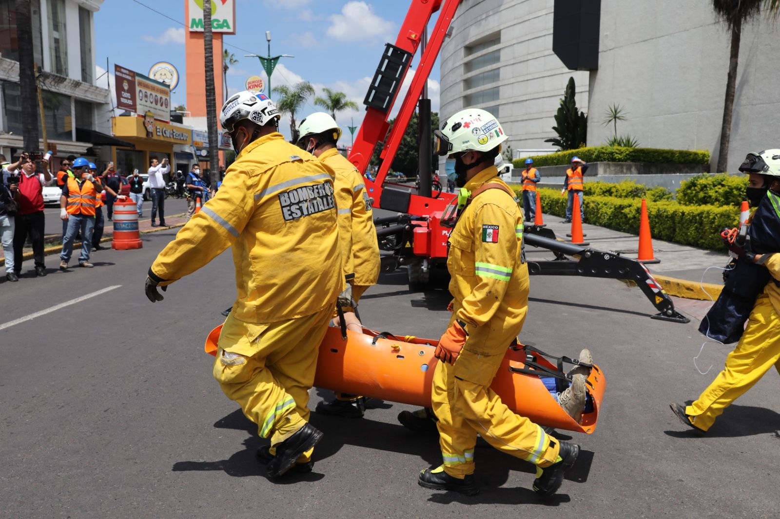 Michoacán fortalece su capacidad de respuesta con el Simulacro Nacional 2025.