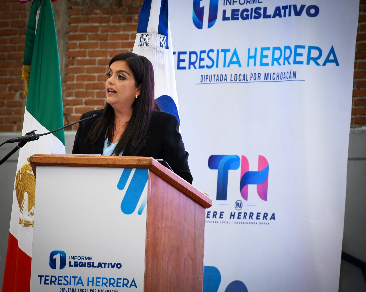 Presenta diputada Tere Herrera primer informe legislativo.