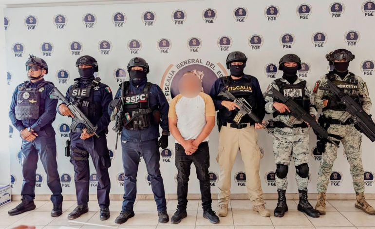 Detenido objetivo prioritario, presunto líder de grupo delictivo: SSP.
