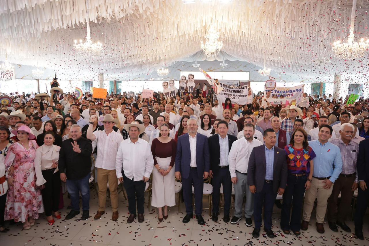 Para Uruapan, 600 mdp estatales para obras en 2026, anuncia Bedolla en su informe regional.