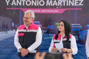 Uruapan suma 4 años de desarrollo histórico con gobierno de Bedolla: Gladyz Butanda.
<br>