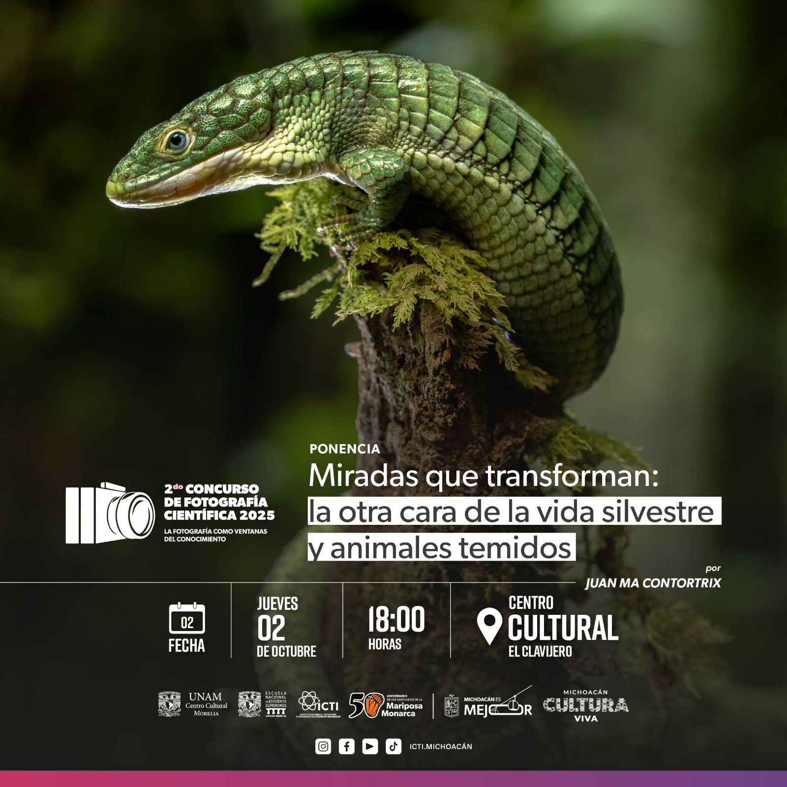 Fotografía científica tiende puentes entre el conocimiento y sociedad: ICTI.