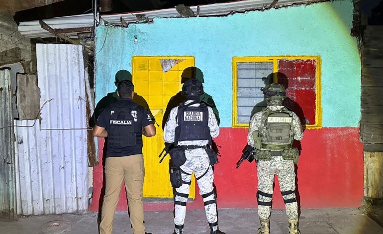 En cateo realizado en Morelia, asegura FGE 950 dosis de metanfetamina